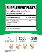 Extracto de Azufaifa Silvestre en Polvo - 250g (8.8 oz)