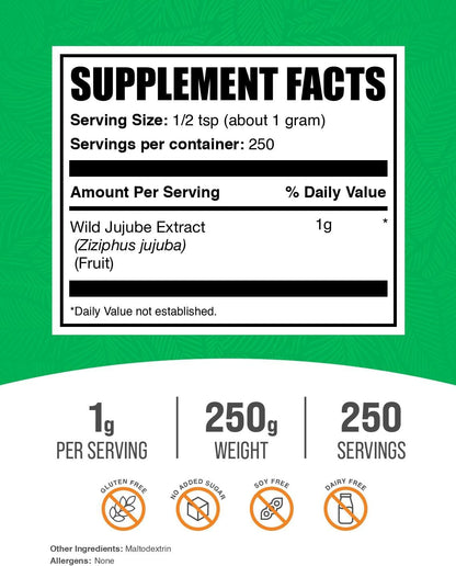 Extracto de Azufaifa Silvestre en Polvo - 250g (8.8 oz) – Image 5