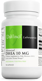 DAVINCI Labs DHEA Micronized 10 mg – 90 Vegetarian Capsules