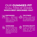 Esmerally Women's Pack - Multivitamin para Mujer y Gummies de Vinagre de Manzana - 120 Gummies - Sabor Fruta Natural - Sin Gluten y No Transgénico
