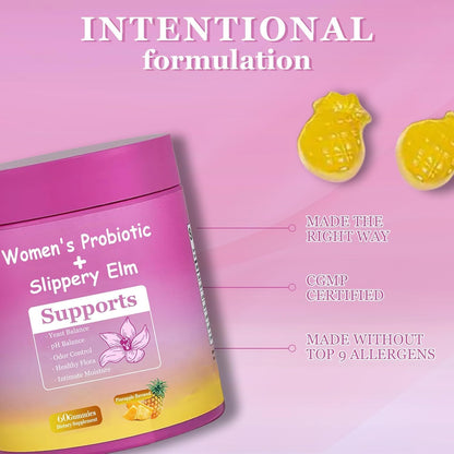 DYALE Gominolas Probióticas para Mujer Sabor – Mezcla de Lactobacillus : bacterias lácticas que contribuyen al – Image 2