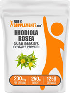 Rhodiola Rosea en Polvo - 3% Salidrosides, 200mg por Dosis, 100g