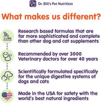Dr. Bill’s Canine Ultimate Fitness & Health – Multivitamínico diario para perros para energía, longevidad y apoyo corporal total (680g)