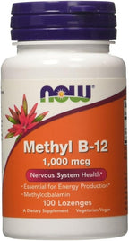 Now Foods, Methyl B-12 1000mcg, 200 Tablets (2 Packs of 100)