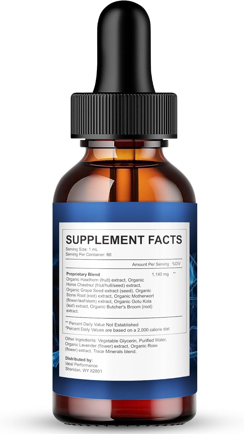 Nu Nerve Drops - Suplemento Líquido para la Salud Nerviosa (Pack de 5)