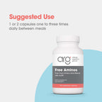 ARG Free Aminos - Free-Form Amino Acid Complex with 5-HTP - 100 Vegetarian Capsules