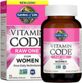 Garden of Life Vitamin Code RAW ONE for Women - Multivitamínico Diario con Probióticos, 75 Cápsulas