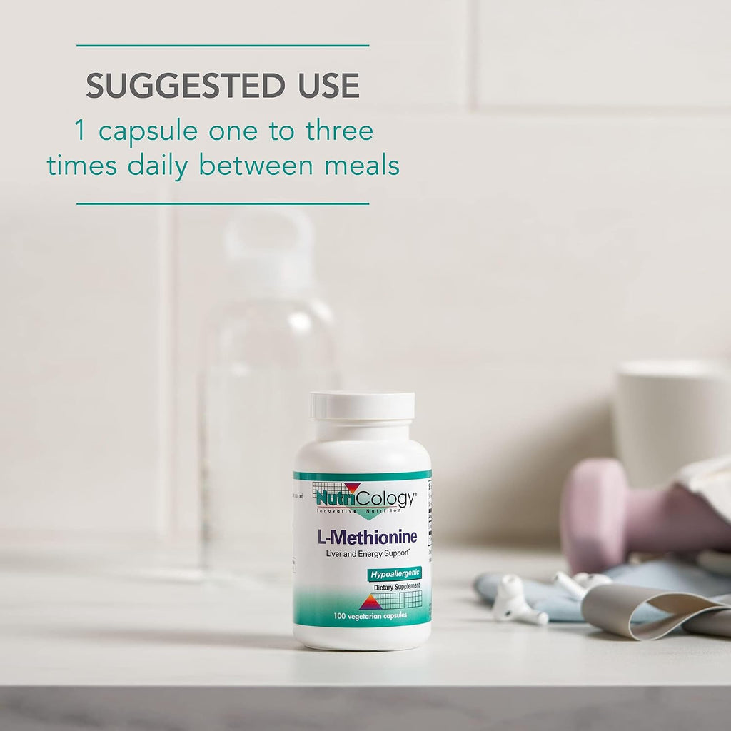 Allergy Research Group NutriCology L-Metionina - 100 Cápsulas