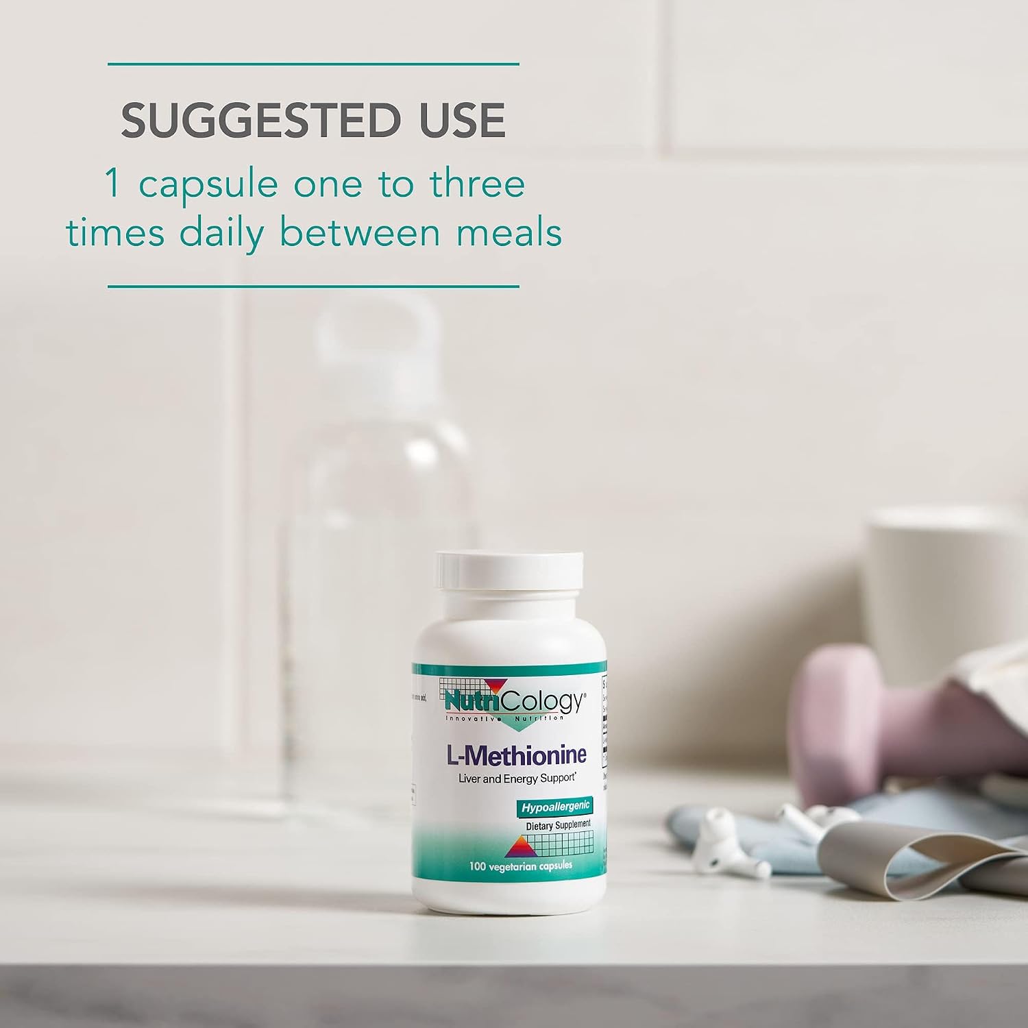 Allergy Research Group NutriCology L-Metionina - 100 Cápsulas