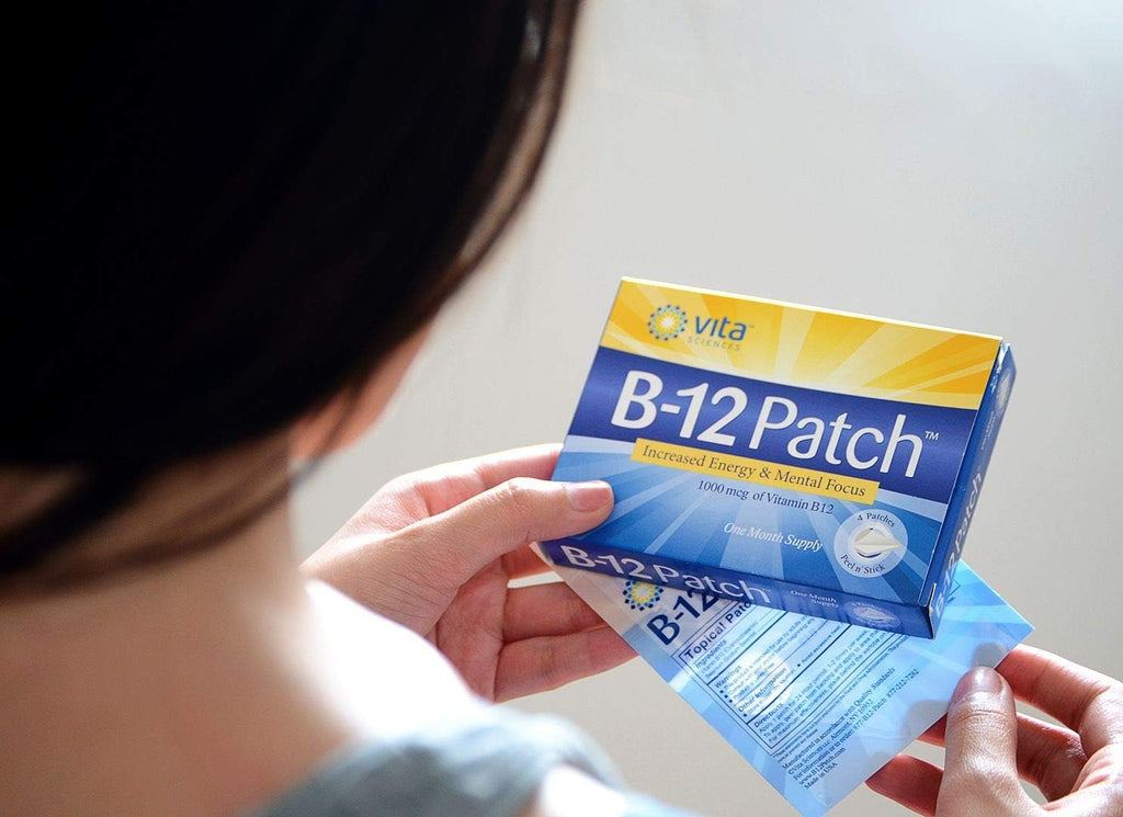 Vita Sciences Aplicación de Vitamina B12 - Fórmula Extra Fuerte, 1000mcg, Pack de 3