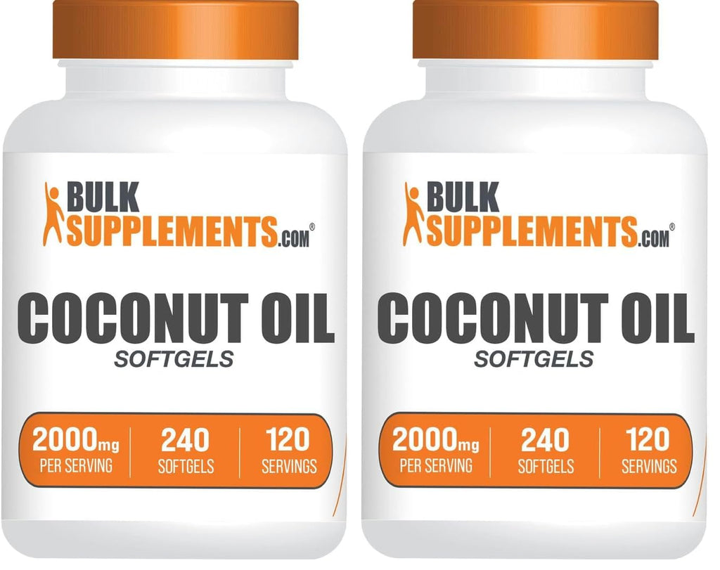Aceite de Coco en Cápsulas Blandas - 2000 mg, 240 cápsulas
