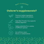 Oxbow Natural Science Suplemento de Vitamina C para Cobayas, Conejos y Chinchillas – Fórmula de Heno de Timothy, 4.2 oz (6 Paquetes)