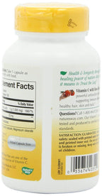 Nature's Way, Vitamina C 1000 mg con Escaramujo, 100 Comprimidos