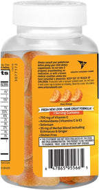 Airborne Vitamin C 750 mg Gummies de Naranja, 126 Gominolas (3 Envases)