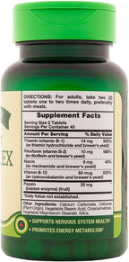 Nature's Truth Complejo B de Alta Potencia con B-12, 90 comprimidos (Paquete de 3)