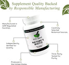 Nature's Biotic Berberine con Complejo de Orégano, Ajo, Vitaminas C y B6, Magnesio y Zinc, 90 Cápsulas
