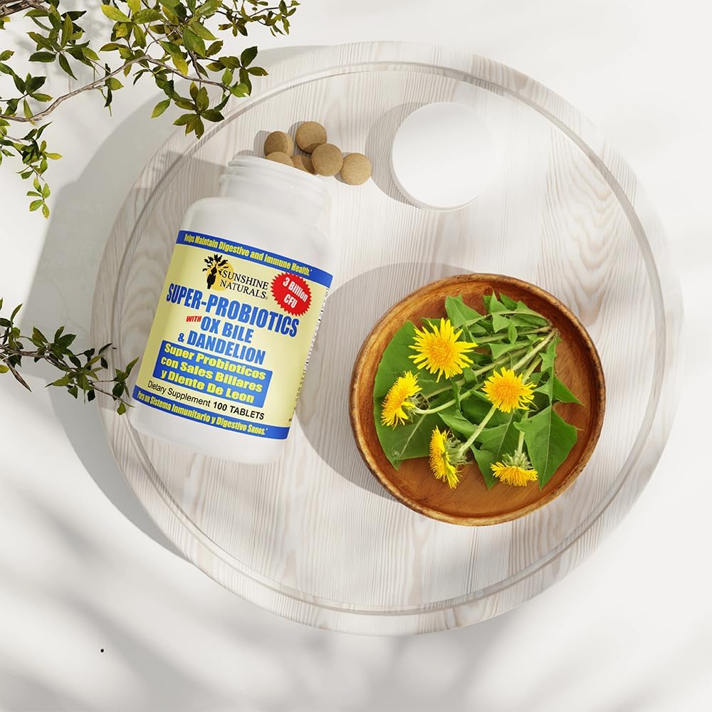 Sunshine Naturals Super Probióticos 100 Cápsulas