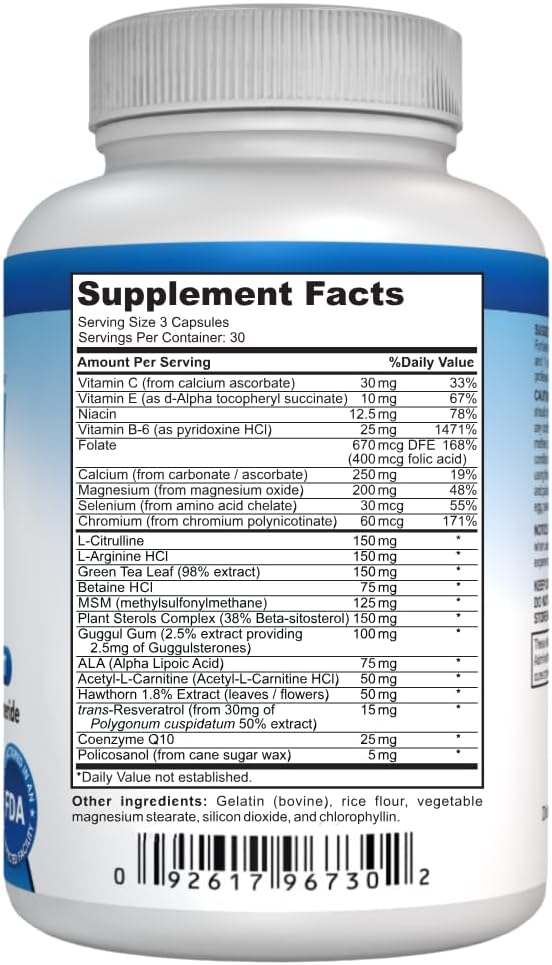 NutraPro Healthy Heart – Apoyo Cardíaco y Colesterol Saludable