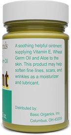 Basic Organics Vitamin E Ointment, 2 oz, Original (3 Pack)