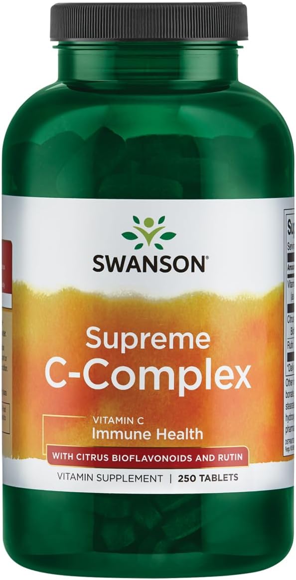 Swanson Supreme Complejo de Vitamina C 250 Comprimidos