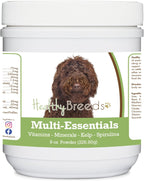 Healthy Breeds Labradoodle, Chocolate, Multi-Essentials Polvo para Perros - 227 g