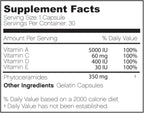 Skinception Phyto350 Fórmula Avanzada de Fitoceramidas - 30 Cápsulas Suplemento de Ceramidas Vegetales para la Hidratación, Elasticidad y Apoyo al Envejecimiento Saludable de la Piel (Suministro de 1 mes)