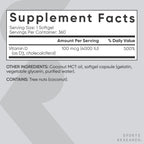 Sports Research Vitamina D3 4000 IU con Aceite MCT de Coco - 360 Cápsulas Blandas - No-GMO, Sin Gluten, Sin Soja
