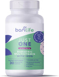Bari Life Just One Chewable Multivitamínico Bariátrico Diario con Hierro (90 Comprimidos Masticables)