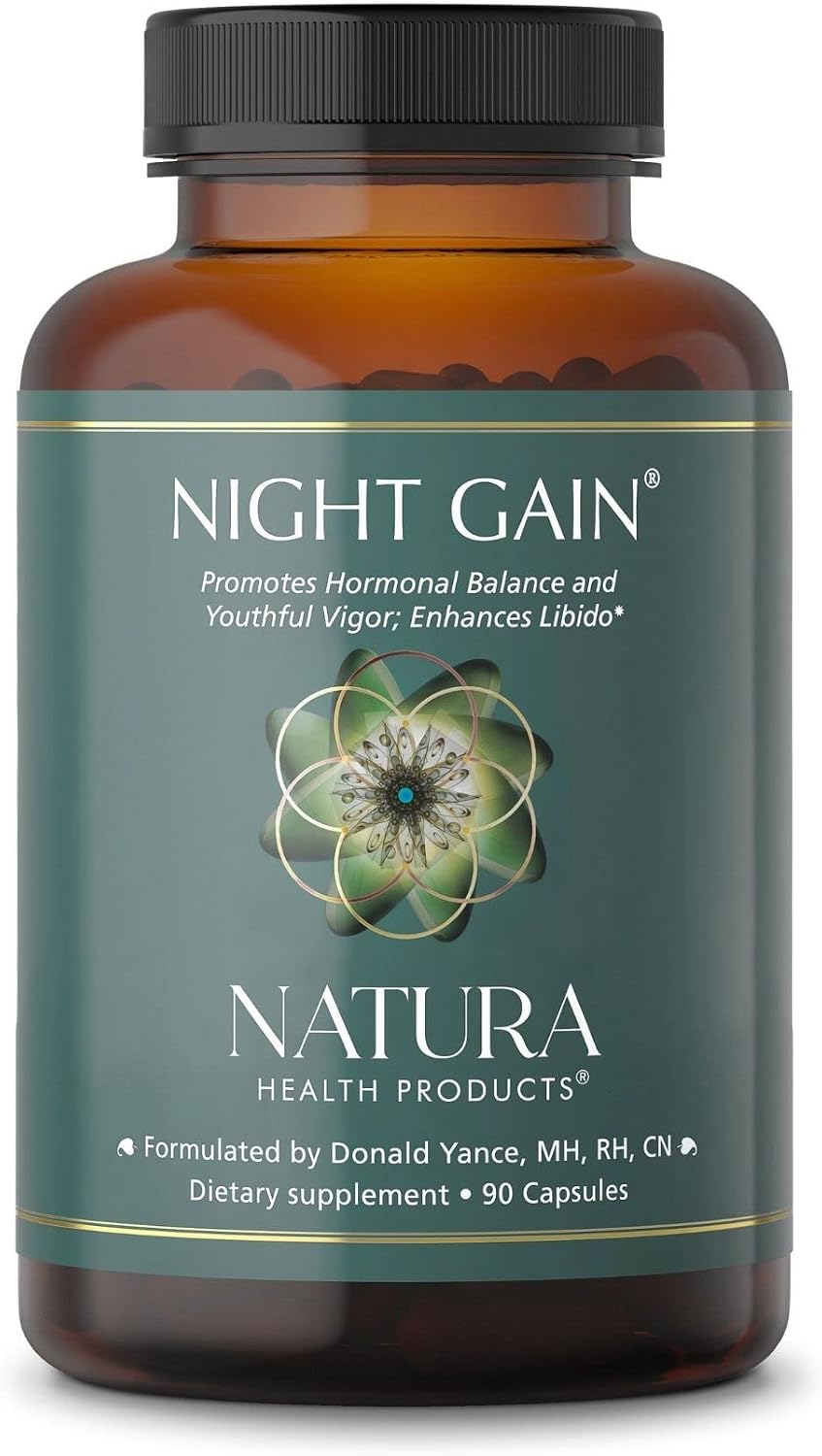 Night Gain® – Suplemento Avanzado de Vitalidad y Circulación | Maca, L-Citrulline y Tongkat Ali | 90 Cápsulas