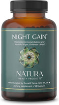 Night Gain® – Suplemento Avanzado de Vitalidad y Circulación | Maca, L-Citrulline y Tongkat Ali | 90 Cápsulas