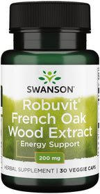 Swanson Robuvit French Oak Wood Extract 200 mg, 30 Cápsulas Veganas