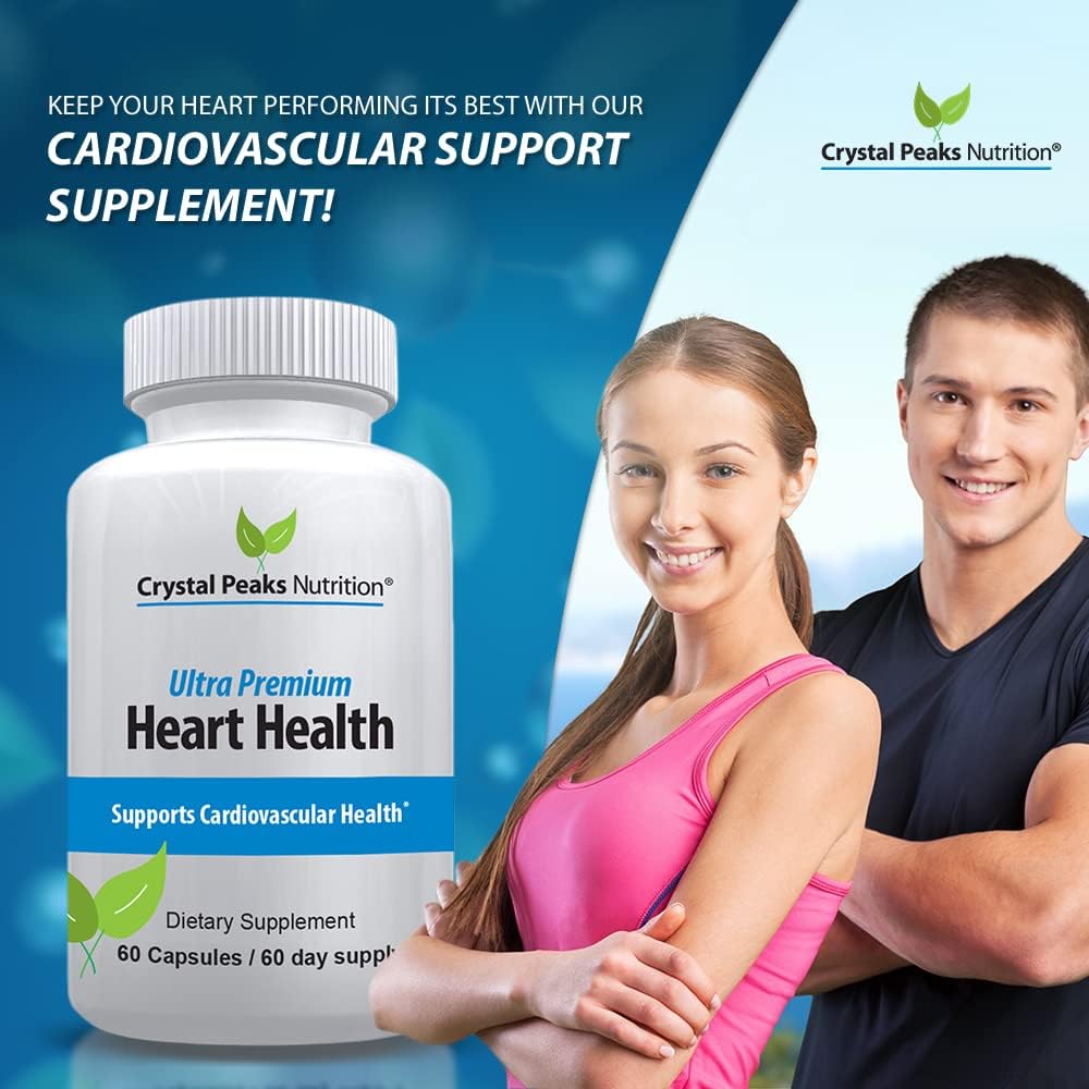 Ultra Premium Heart Support - Vitamina K2 & D3 Más Calcio - 60 Cápsulas