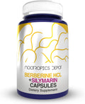 Nootropics Depot Berberine HCL + Silymarin 500mg+100mg 180 Cápsulas | Apoya Función Celular, Metabolismo e Inflamación Equilibrada