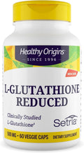 Healthy Origins Setria L-Glutión 500 mg, 60 Cápsulas Veganas