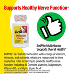 BetiVite Multivitamínico para Nervios y Ojos con ALA, Luteína y Licopeno - 30 Días