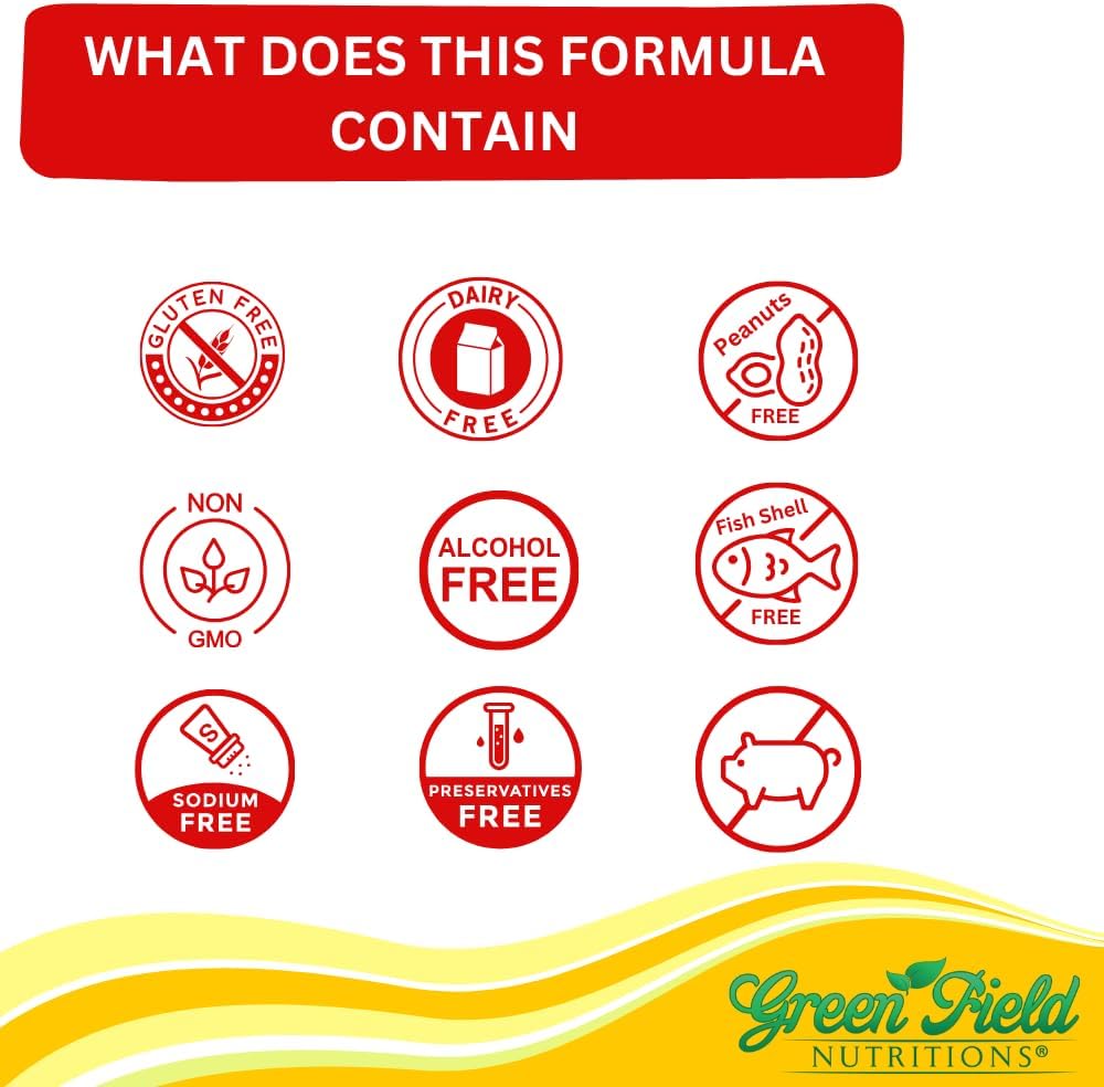 Greenfield Nutritions Vitamina B12 Halal 1000mcg - 60 Comprimidos Sublinguales Sabor Cereza