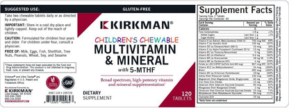 Kirkman Children's Multivitamin & Mineral – Vitamina D3 (como colecalciferol): Favorece la absorción y utilización – Image 3