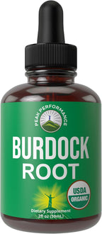 Peak Performance Extracto Líquido de Raíz de Bardana Orgánica - 59 ml