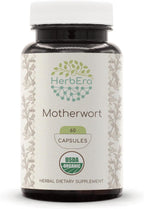 HerbEra Motherwort 120 Cápsulas, 400 mg - Agripalma (Leonurus Cardiaca)