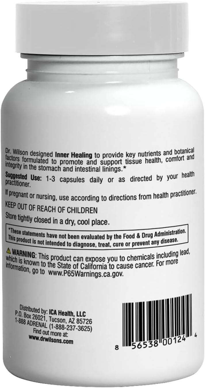 Dr. Wilson's Inner Healing 90 Capsules - Soporte para la Salud y el Confort Intestinal