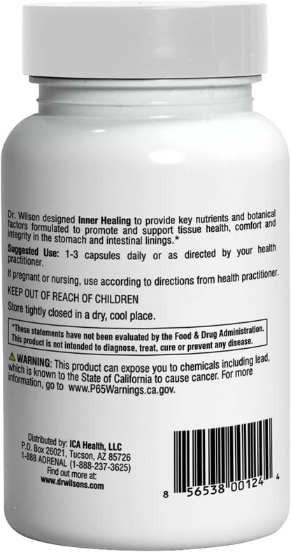 Dr. Wilson's Inner Healing 90 Cápsulas - Apoyo para la Salud y Confort Intestinal – Image 2