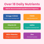 Mother's Promise Gominolas prenatales veganas con DHA | 120 gominolas