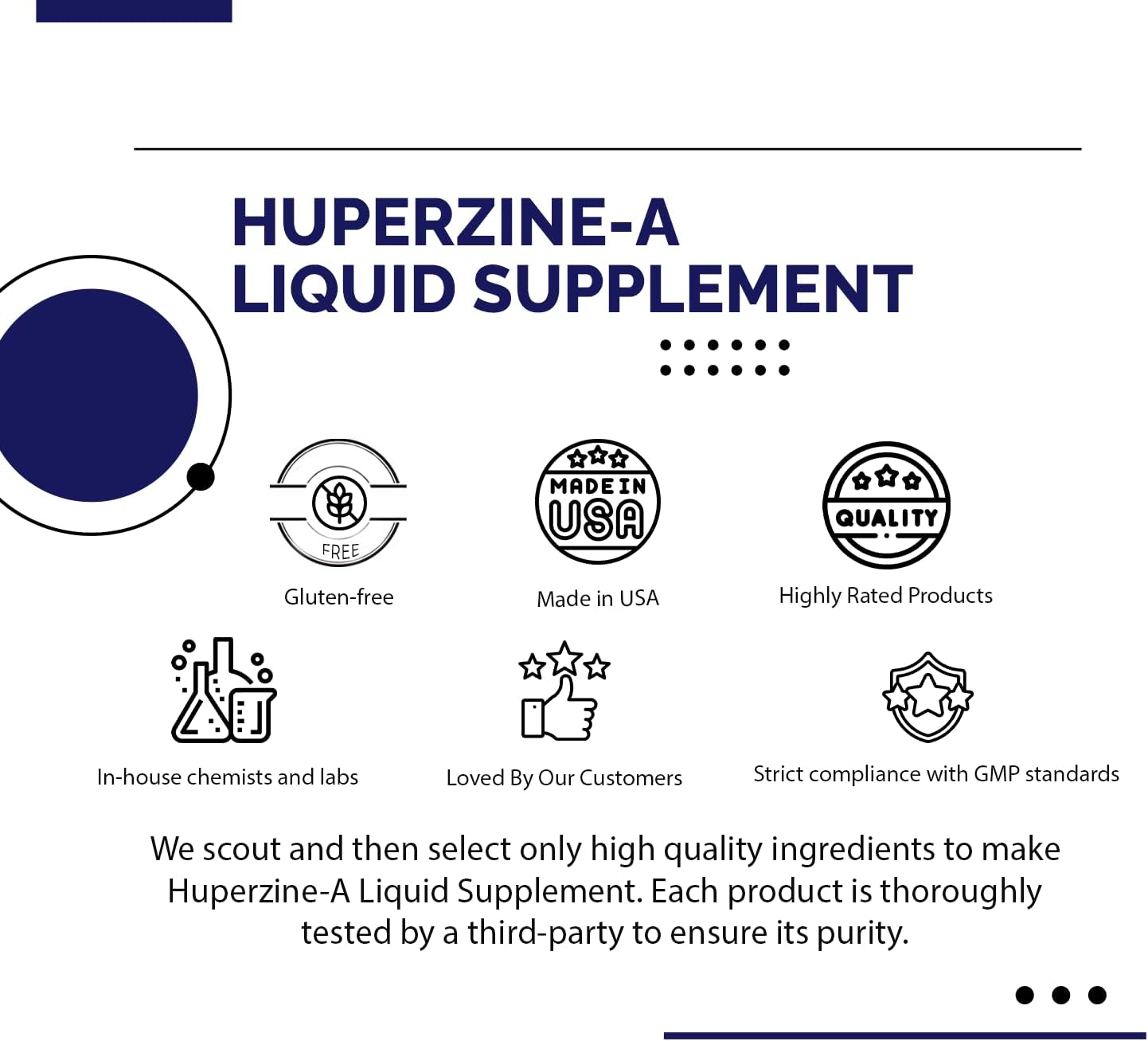 ABCOCID Huperzina-A Líquido 360 mcg, 4 Oz (240 dosis)