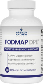 Arthur Andrew Medical FODMAP DPE – Enzimas y Probióticos Digestivos, 60 Cápsulas