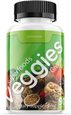 Superfoods Greens & Veggies, Fruits and Reds Cápsulas – Suplemento de Frutas y Verduras, Apoyo Digestivo e Inmunológico, 540 Cápsulas – Alpha Pure