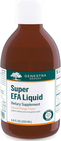 Genestra Brands Super EFA Líquido | Apoya la salud cardiovascular y el desarrollo del cerebro, los ojos y los nervios en niños | 200 ml | Sabor naranja natural