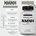 Research Labs Liposomal NMNH (Alternativa a NMN) 500mg por dosis | 60 Cápsulas (Dihidronicotinamida Mononucleótido) Suplemento NAD+