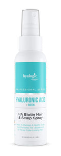 Spray de Biotina y Ácido Hialurónico para el Cabello - Hidratación del Cuero Cabelludo, No Graso, Voluminizador - 118 ml