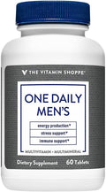 The Vitamin Shoppe One Daily Multivitamínico para Hombres, 60 Comprimidos