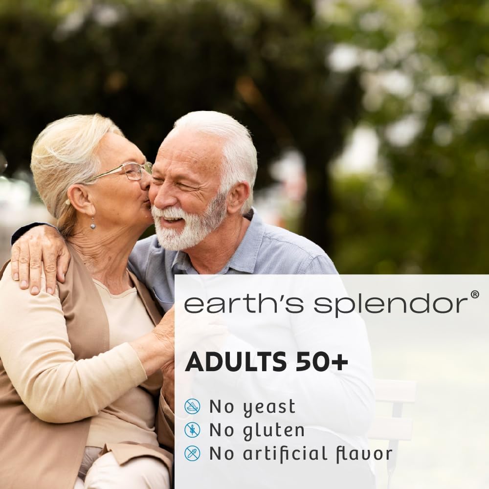 Earth's Splendor Multivitamínico para Adultos 50+ (120 Comprimidos)